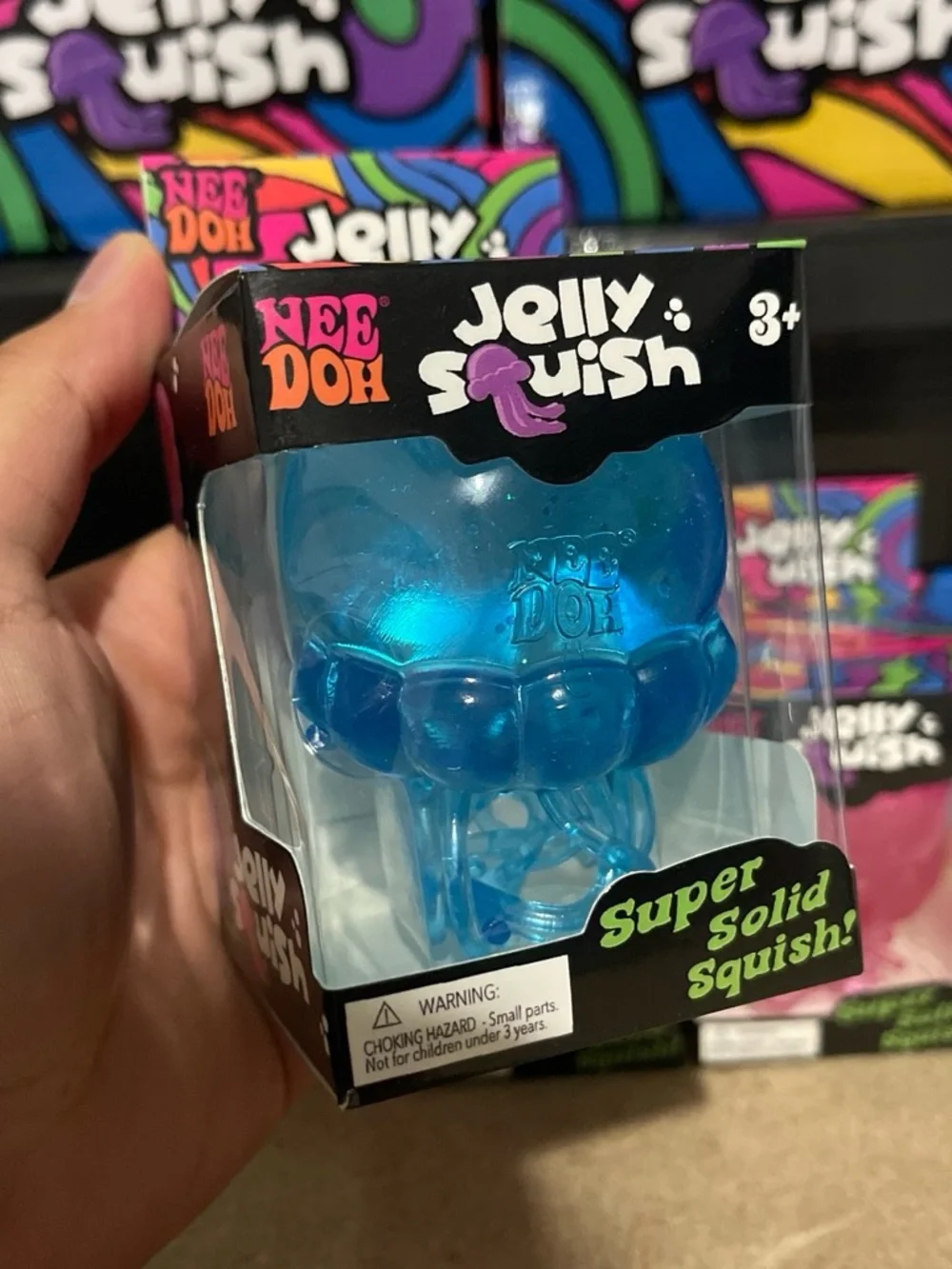 Needoh Jelly Squish - Blue, Pink & Purple